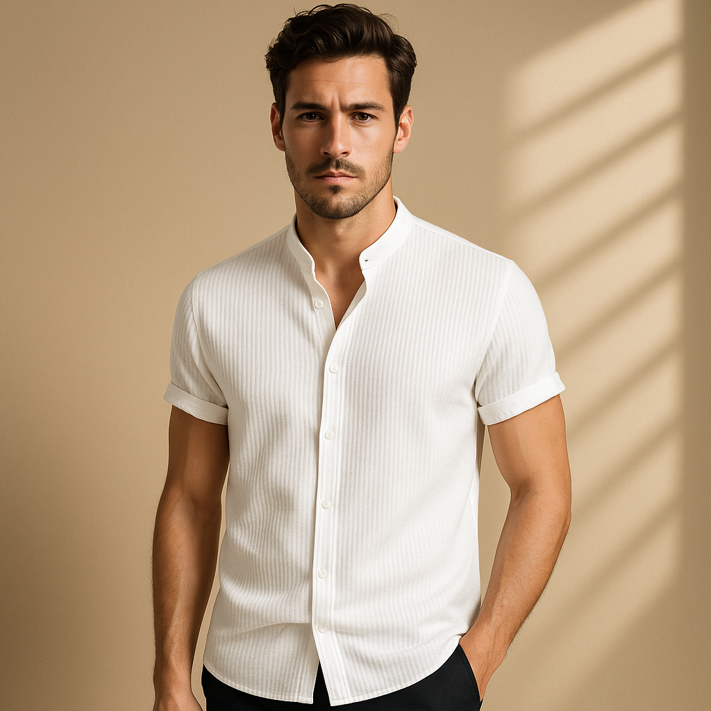 Soft Ridge Button Up