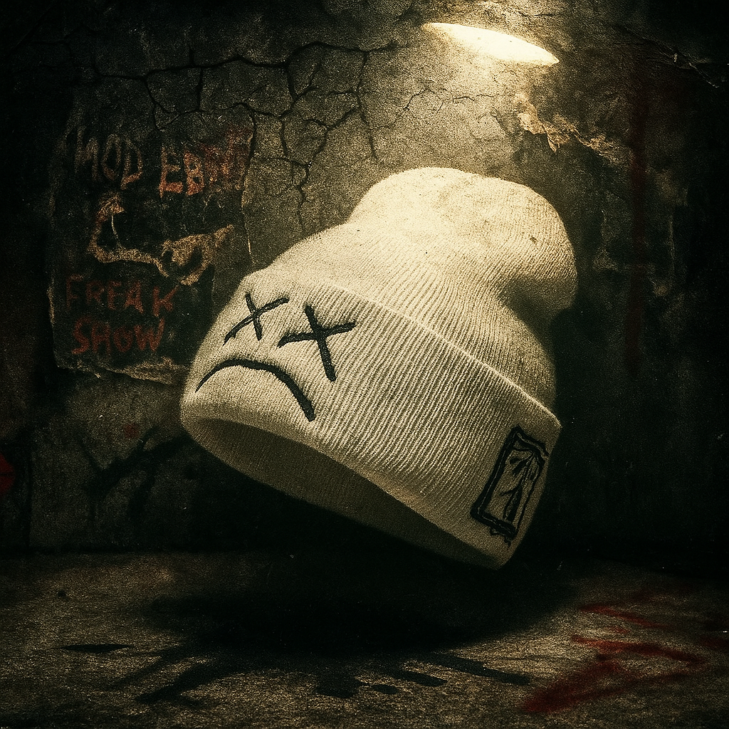 Grim Stitched Knit Beanie