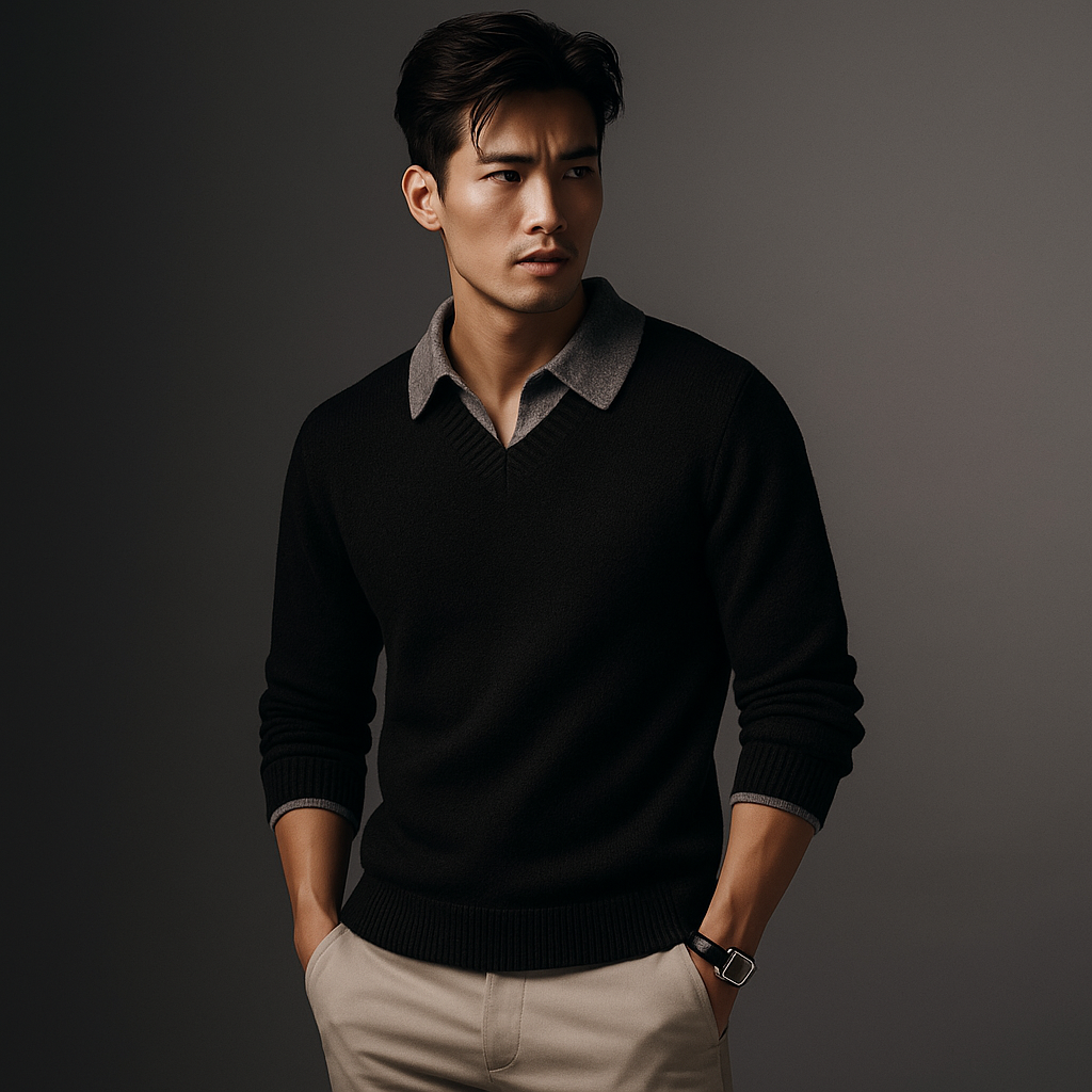 Caden Rourke Knit Sweater