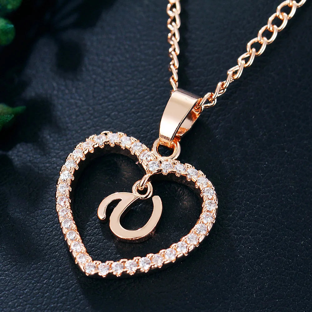 Initial Charm Necklace