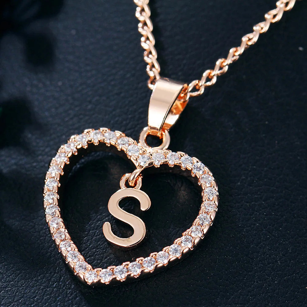 Initial Charm Necklace