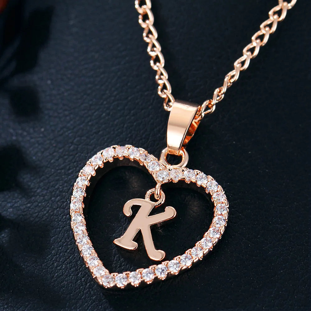 Initial Charm Necklace