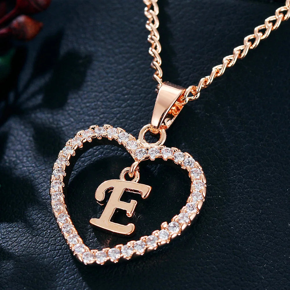 Initial Charm Necklace