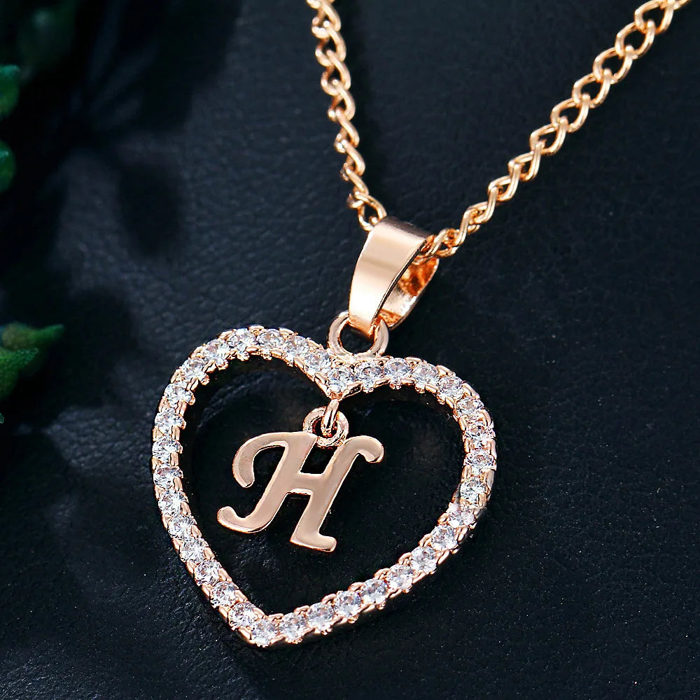 Initial Charm Necklace