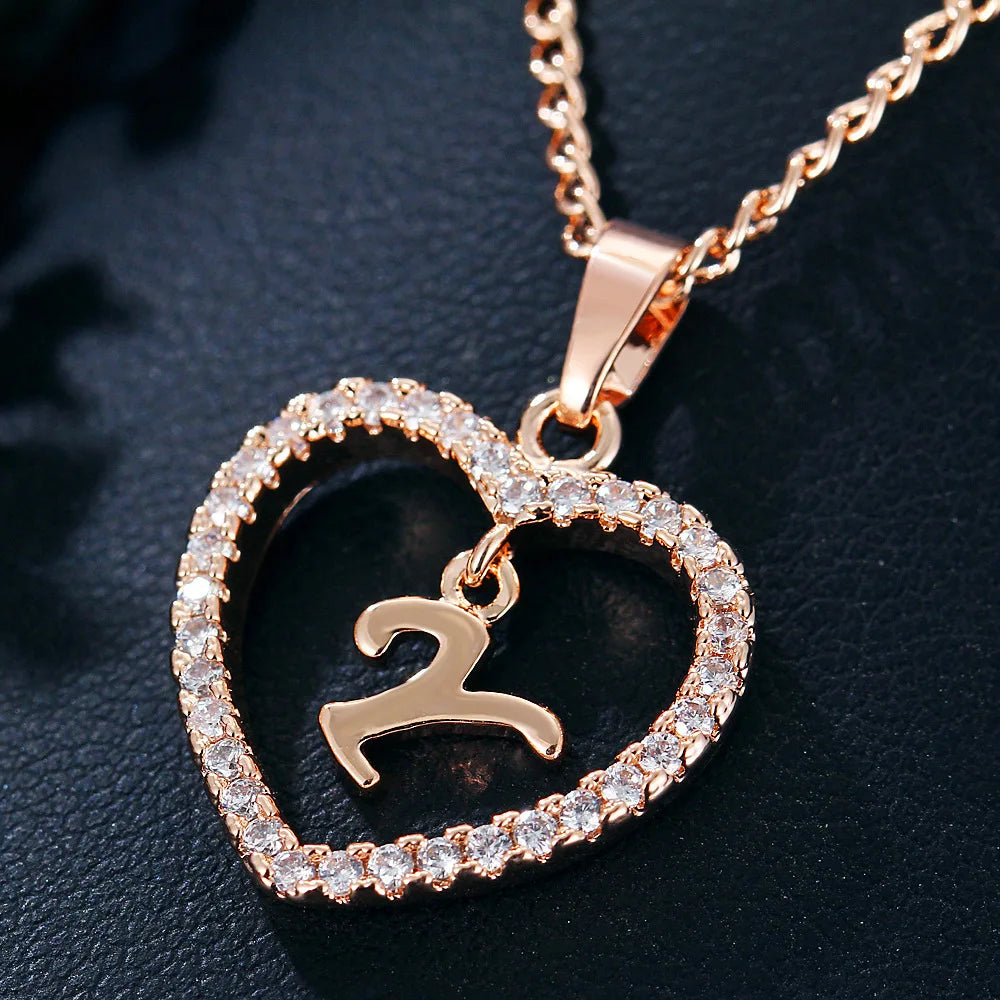 Initial Charm Necklace