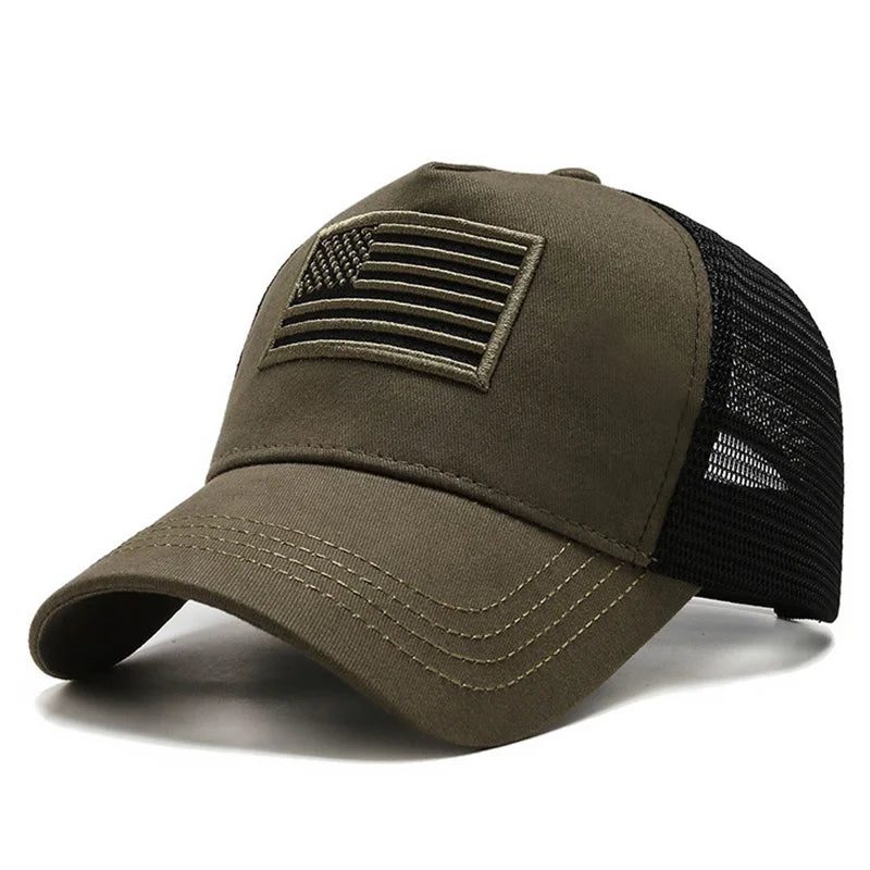 American Flag Baseball Cap