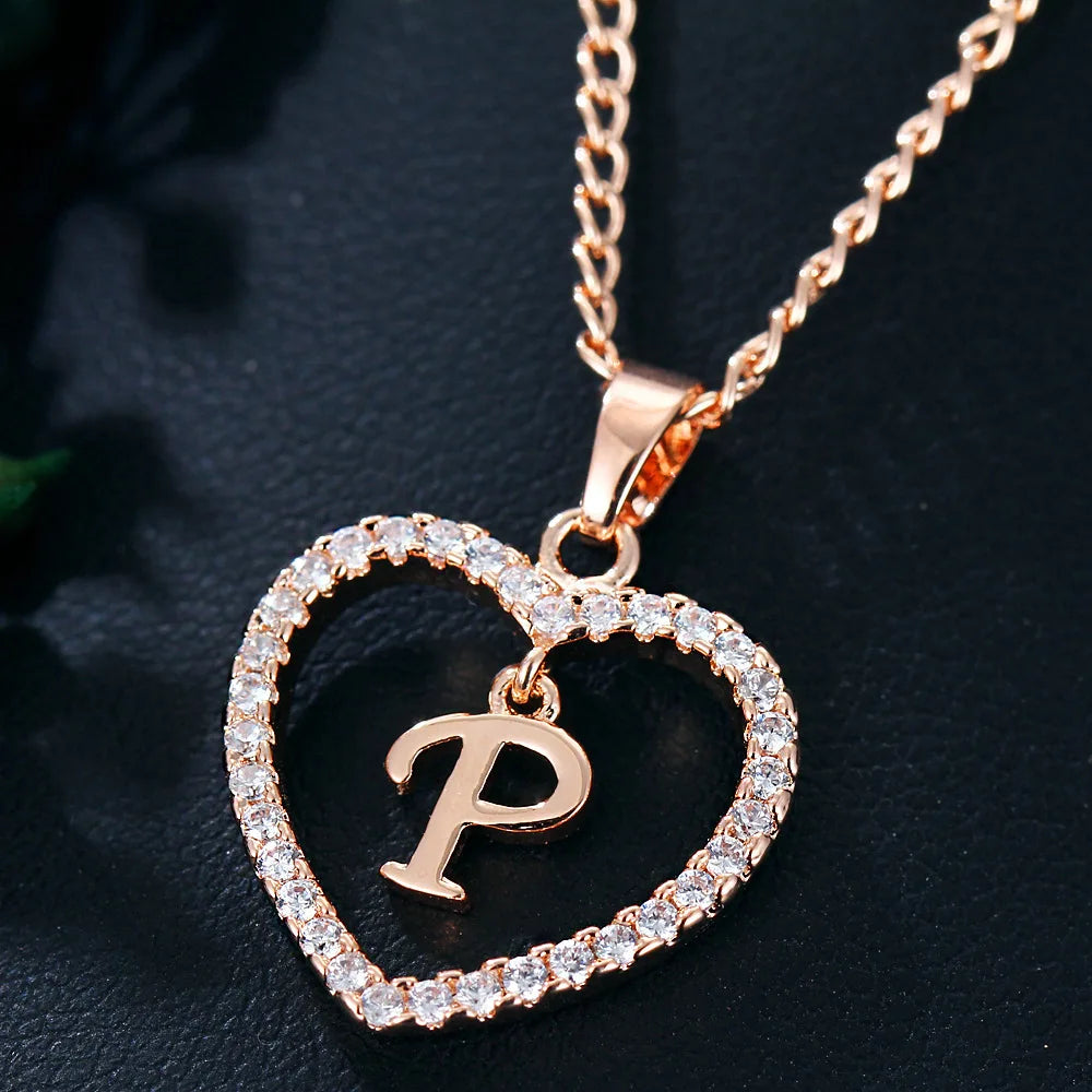 Initial Charm Necklace