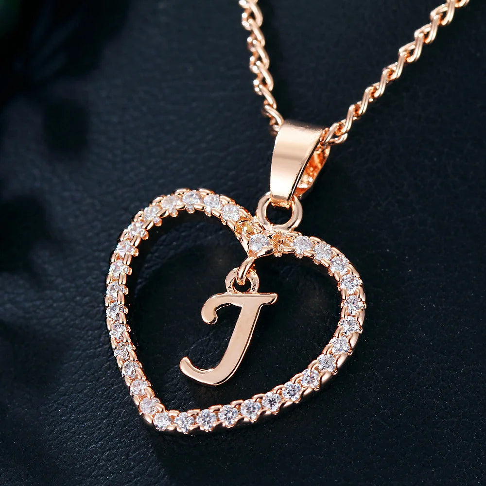 Initial Charm Necklace