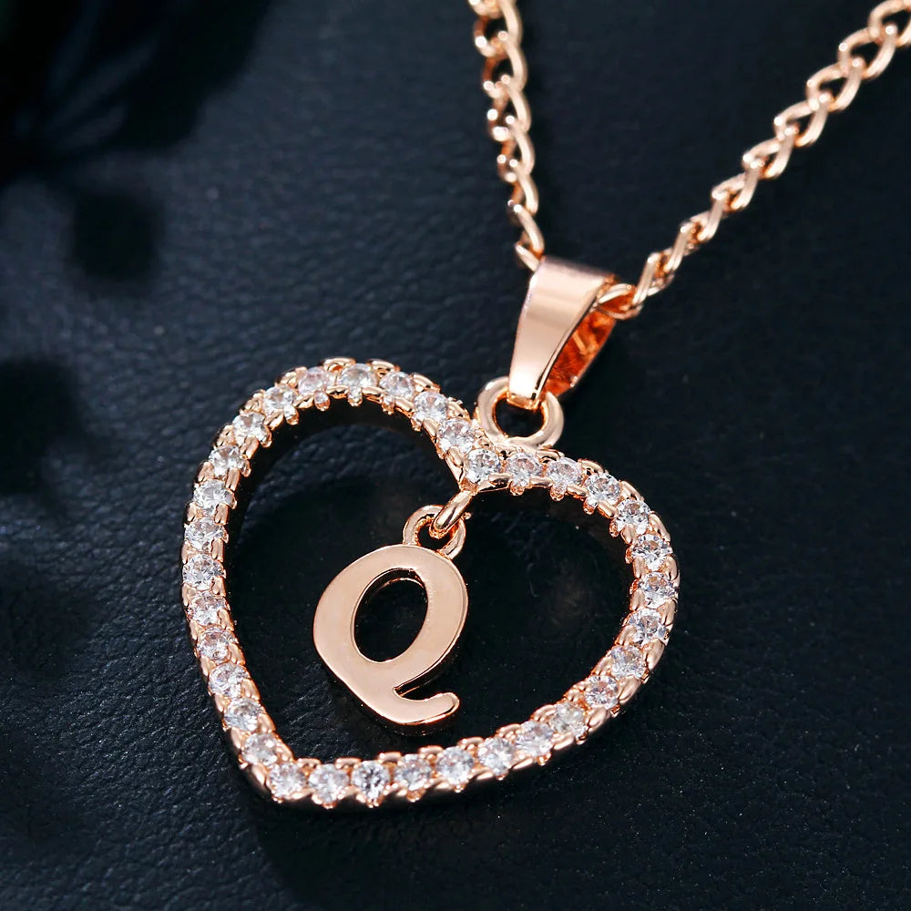 Initial Charm Necklace