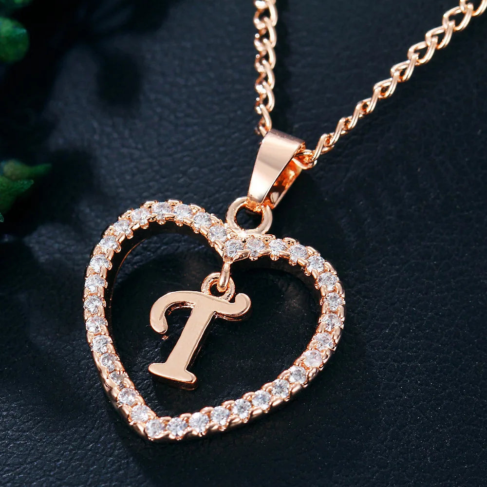 Initial Charm Necklace