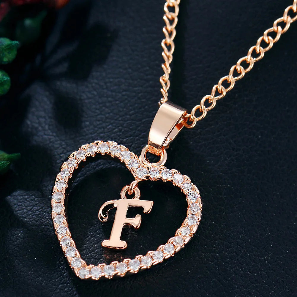 Initial Charm Necklace
