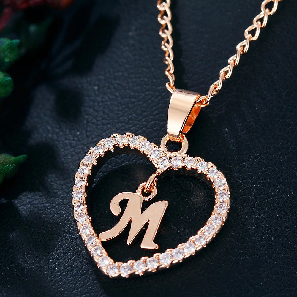 Initial Charm Necklace