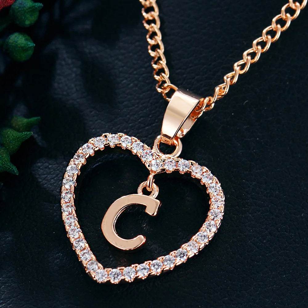Initial Charm Necklace