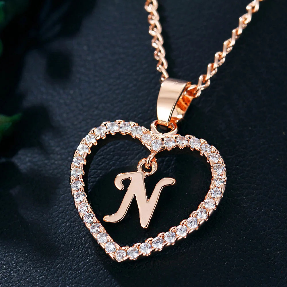Initial Charm Necklace