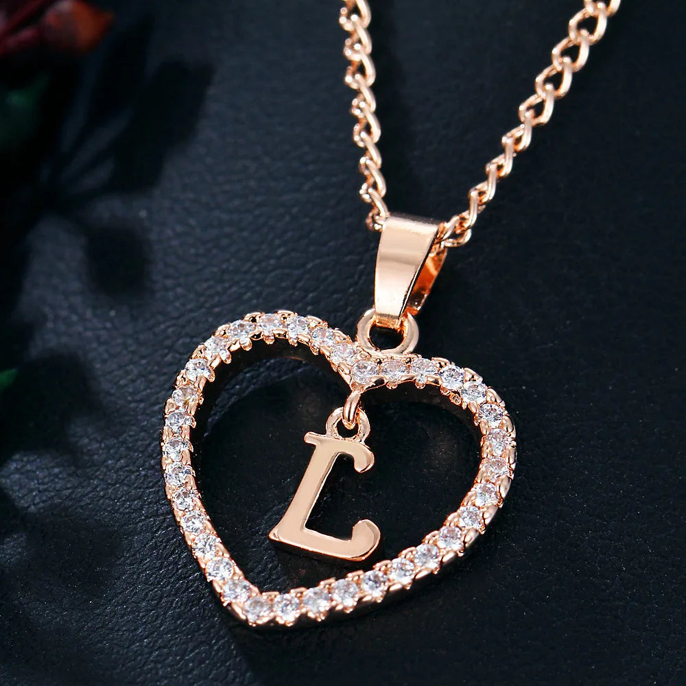 Initial Charm Necklace