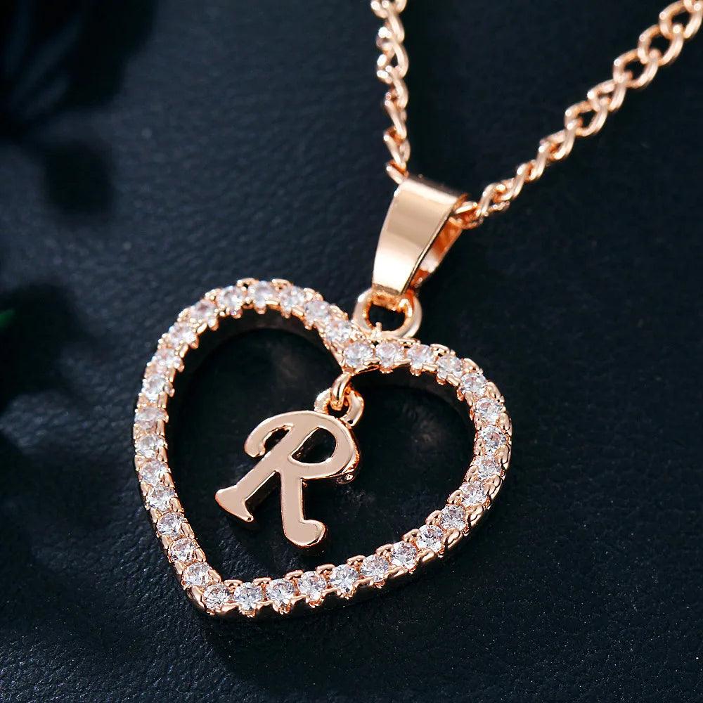 Initial Charm Necklace