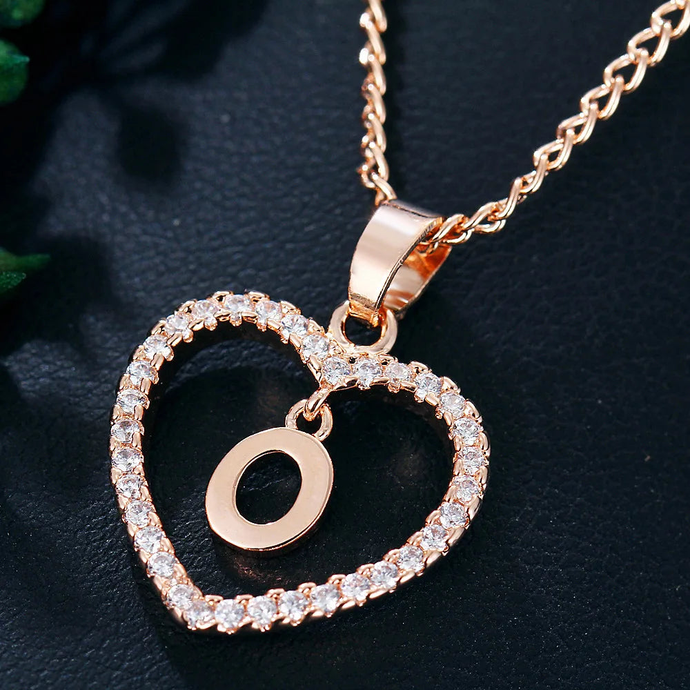Initial Charm Necklace