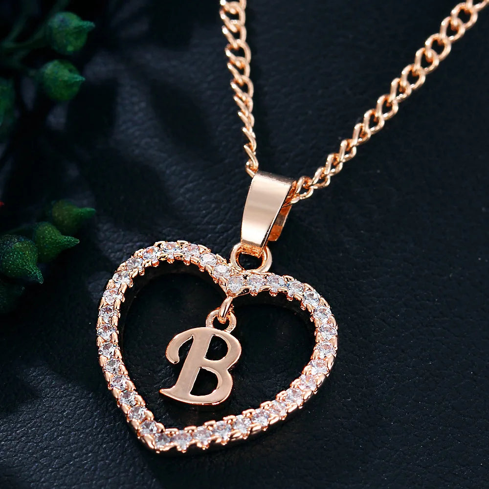 Initial Charm Necklace