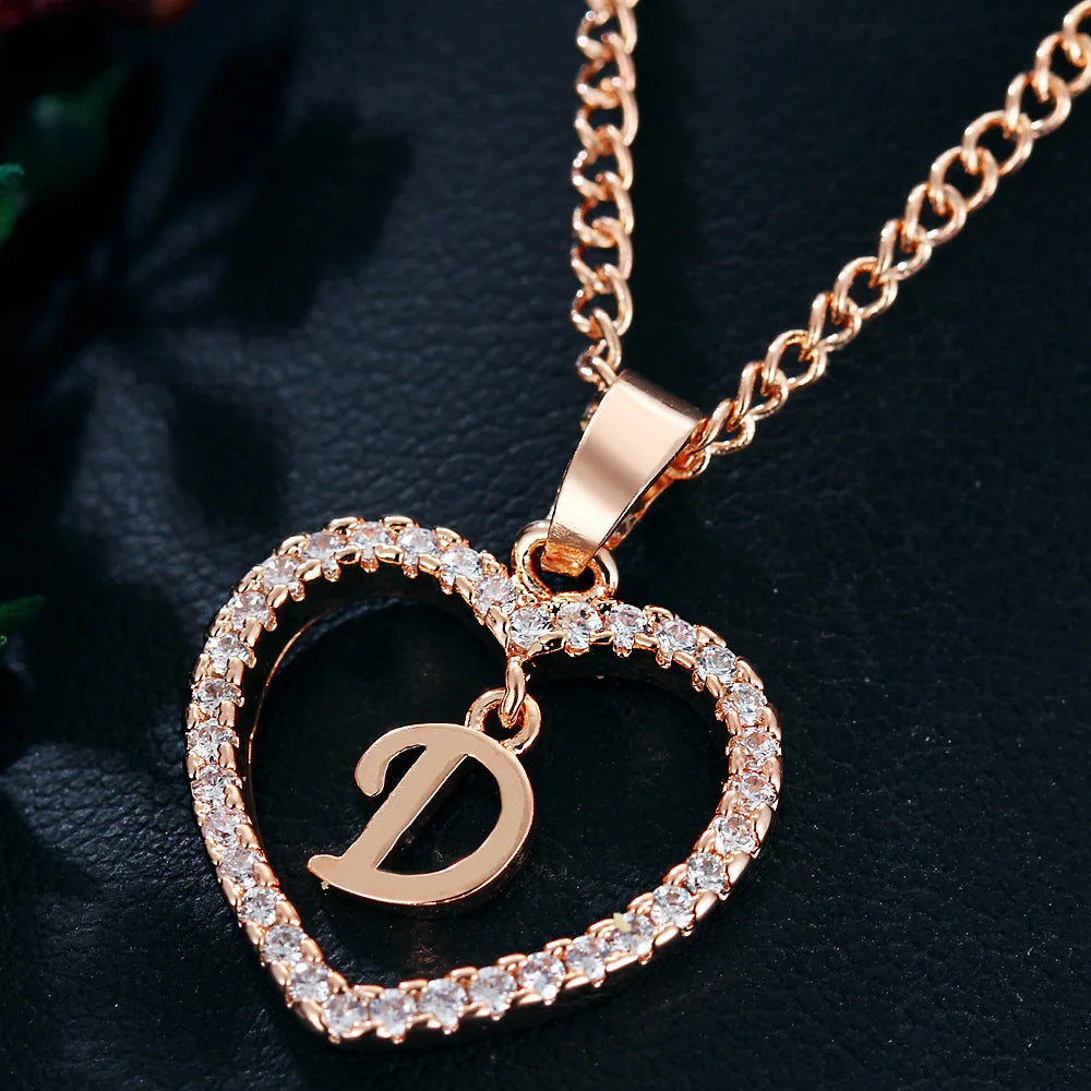 Initial Charm Necklace