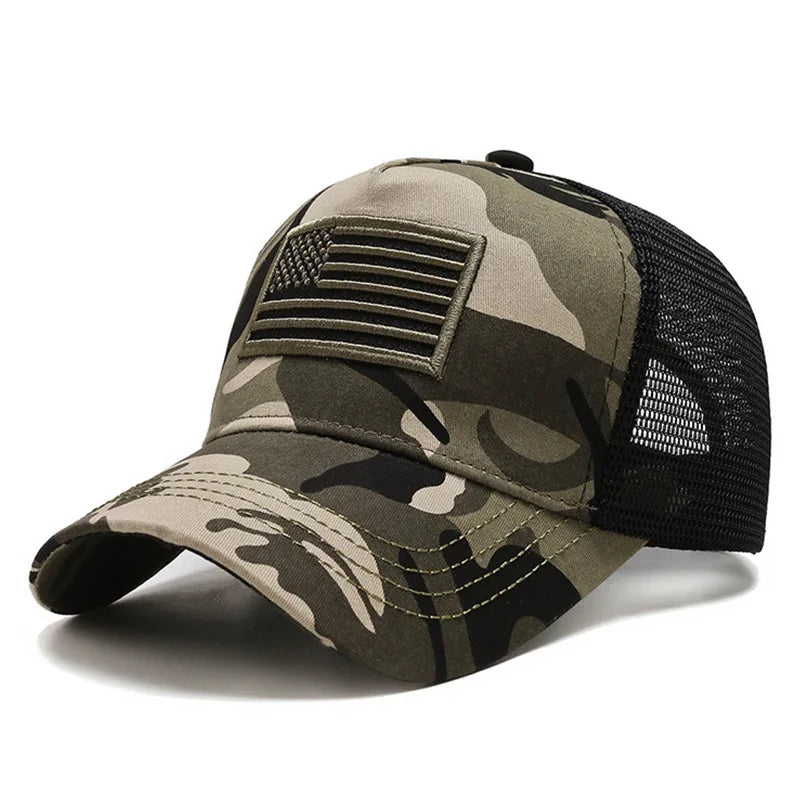 American Flag Baseball Cap