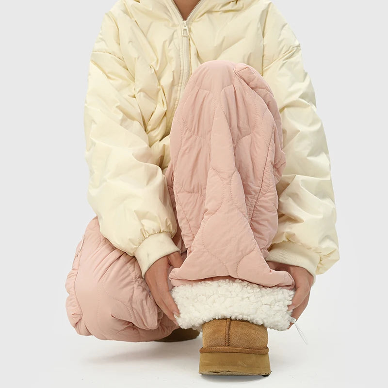 Wide Leg Winter Pants