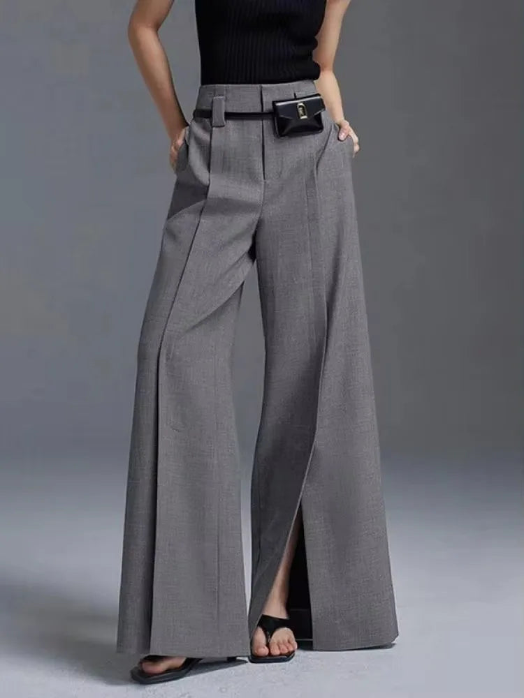 High Waisted Women Suit Pant