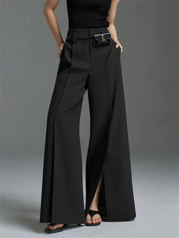 High Waisted Women Suit Pant
