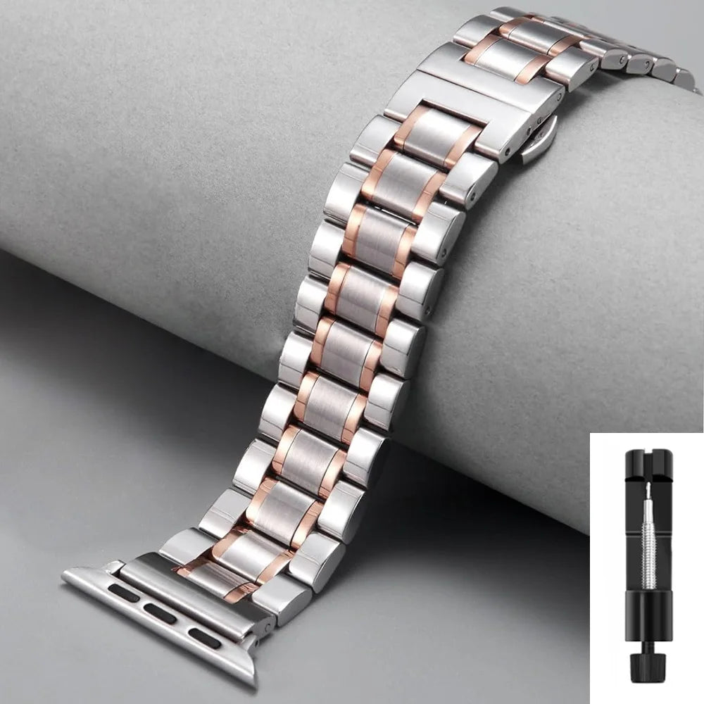 Stainless Steel Apple Watch Band