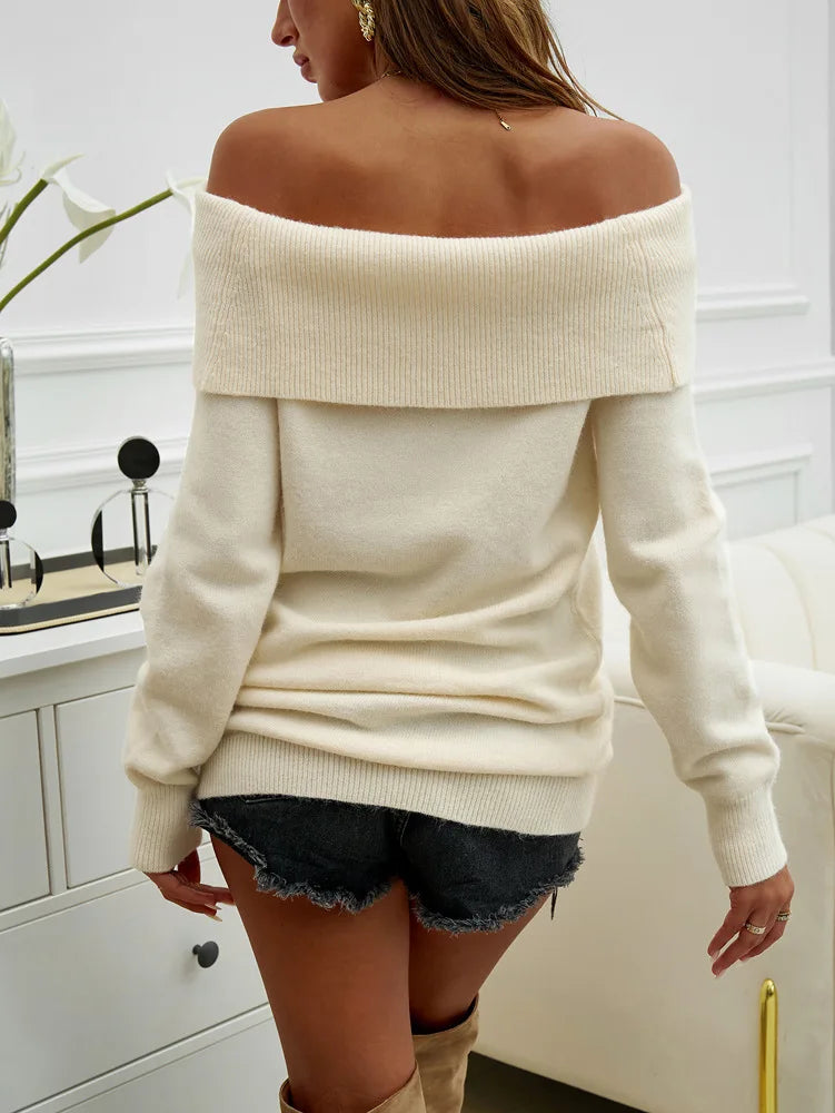 Cozy Off-Shoulder Sweater