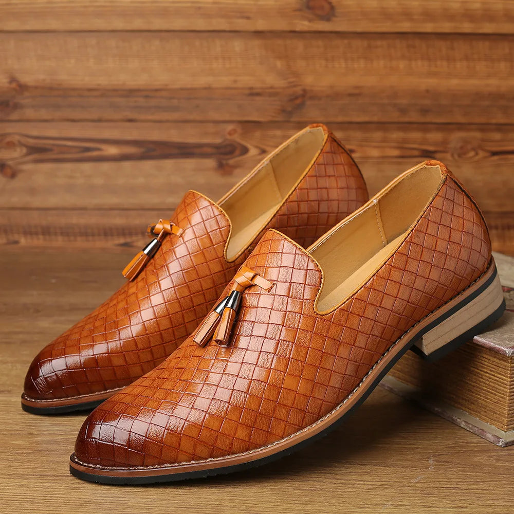 Lorenzo Vettori Woven Loafers