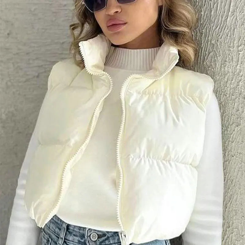 Sleeveless Autumn Jacket