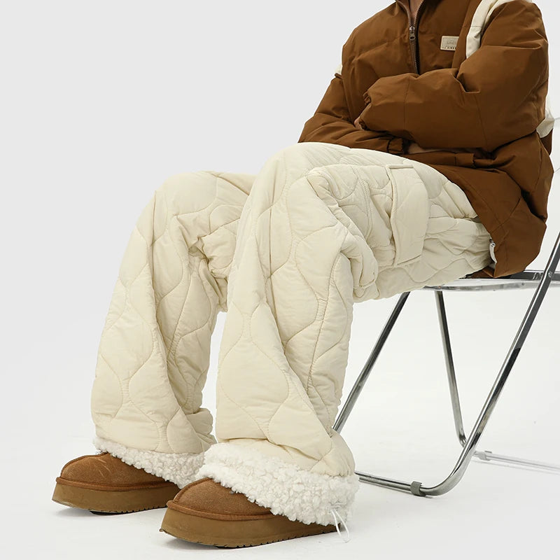 Wide Leg Winter Pants