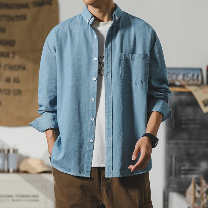 Coastline Denim Button Up