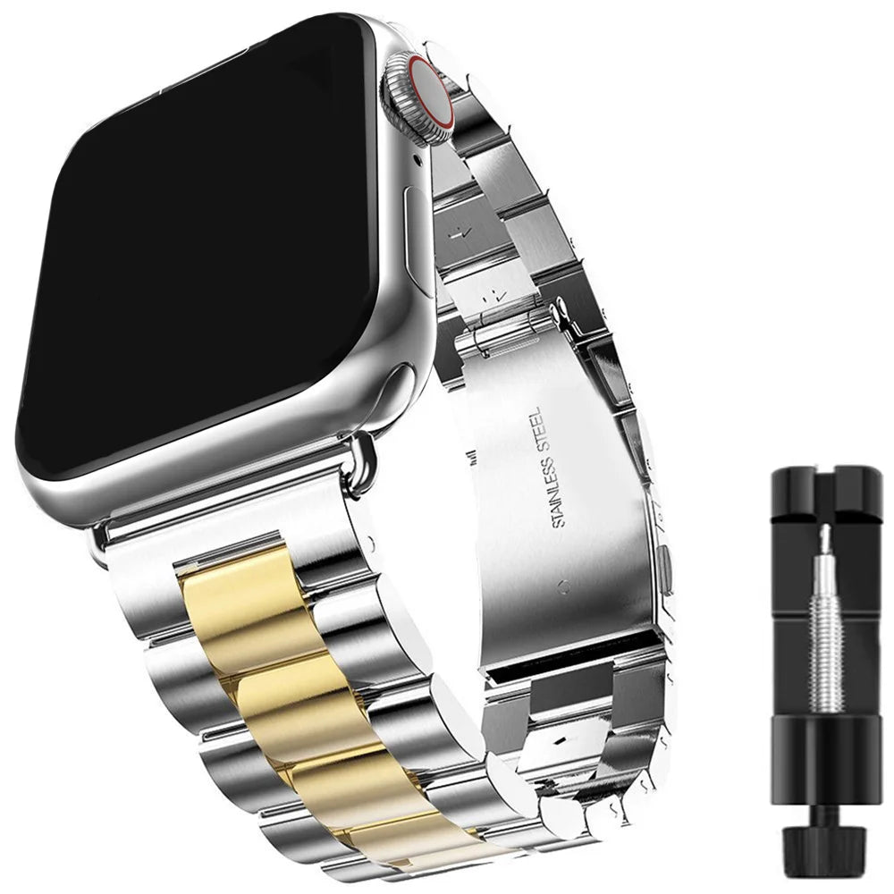 Stainless Steel Apple Watch Band