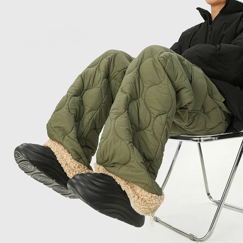 Wide Leg Winter Pants