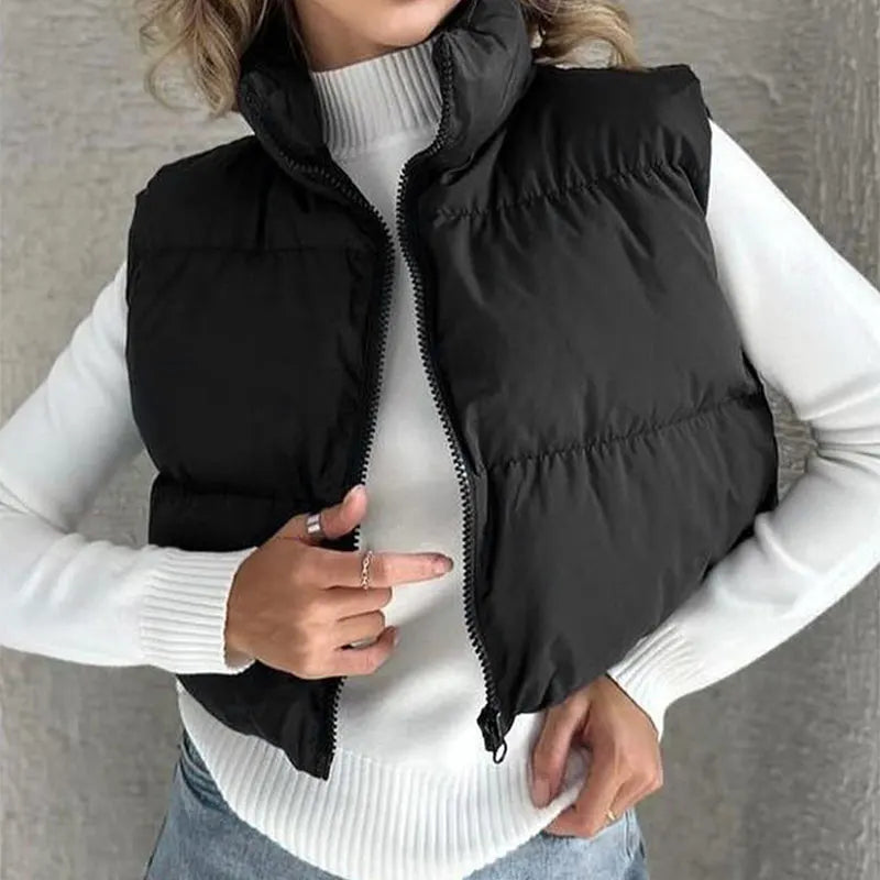 Sleeveless Autumn Jacket