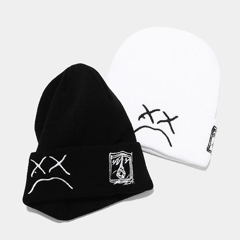 Grim Stitched Knit Beanie