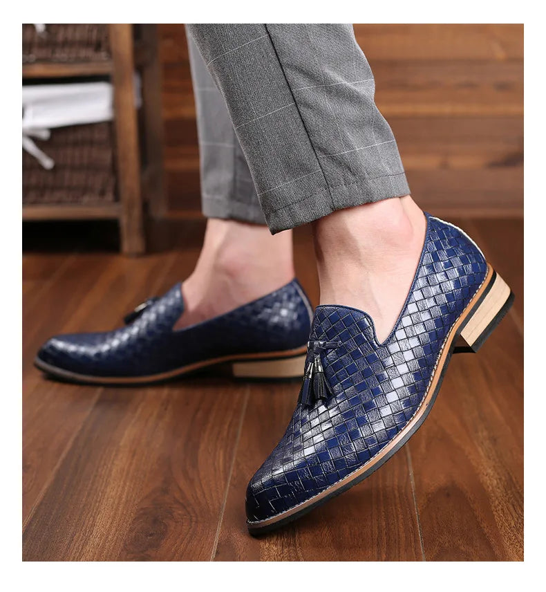 Lorenzo Vettori Woven Loafers