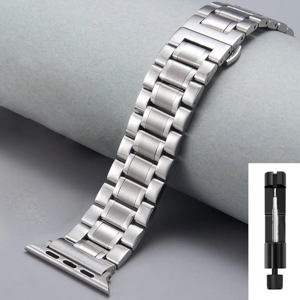 Stainless Steel Apple Watch Band