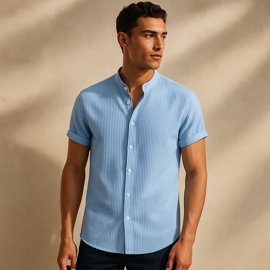 Soft Ridge Button Up