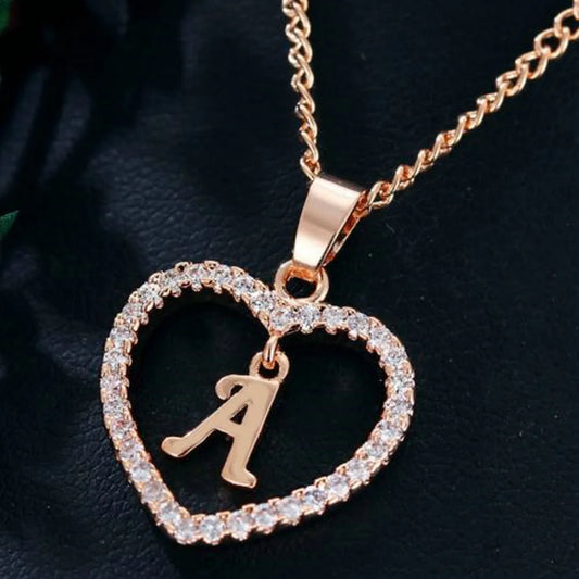 Initial Charm Necklace