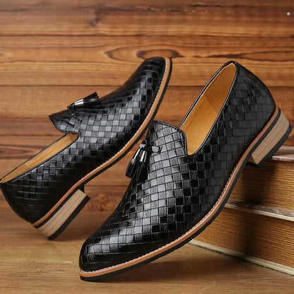 Lorenzo Vettori Woven Loafers