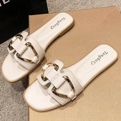 Cavallini Gold-Link Sandals