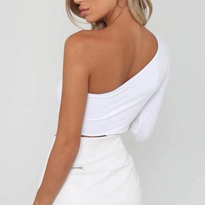 Single Shoulder Top