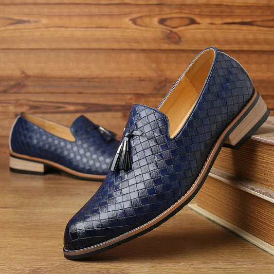 Lorenzo Vettori Woven Loafers