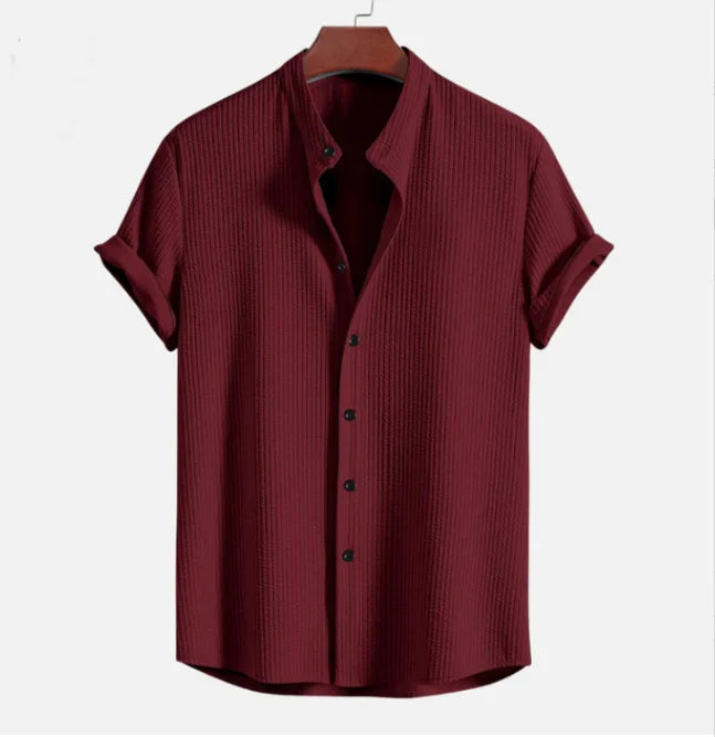 Soft Ridge Button Up