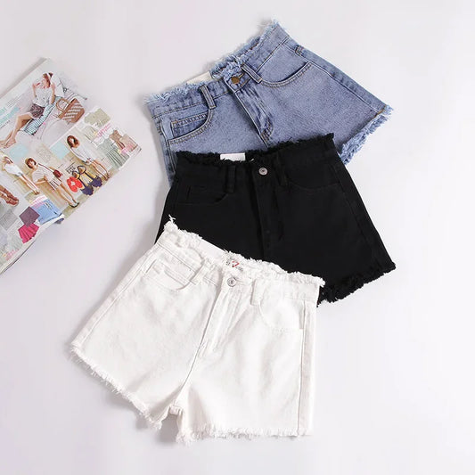 Rough-Cut Chic Shorts