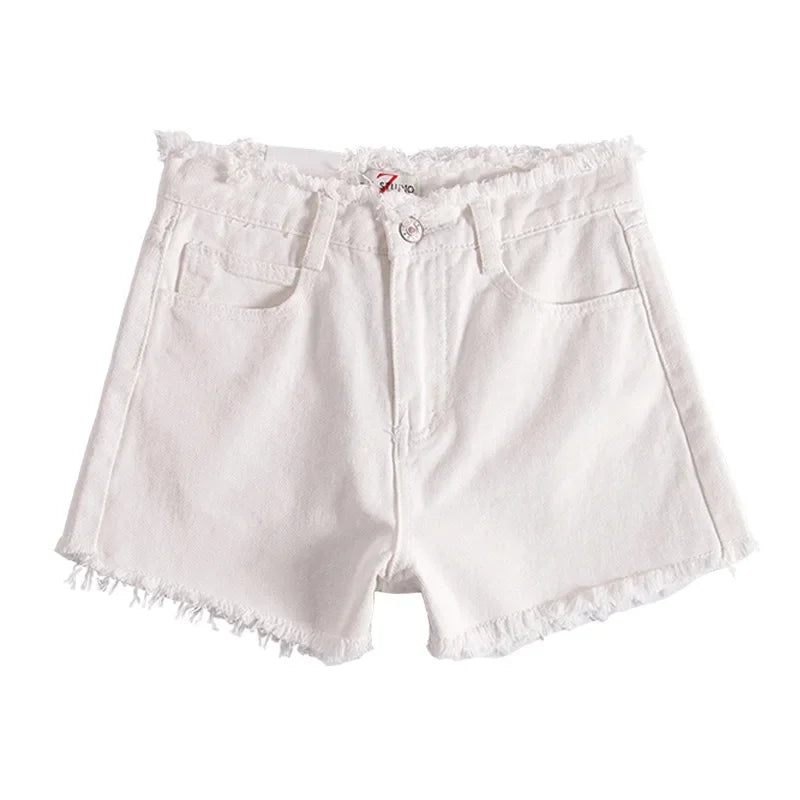 Rough-Cut Chic Shorts