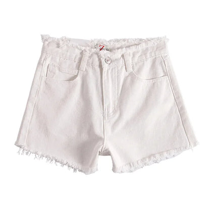 Rough-Cut Chic Shorts