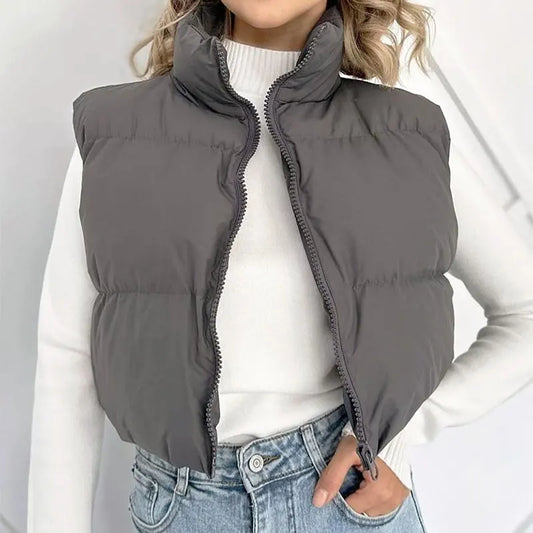 Sleeveless Autumn Jacket
